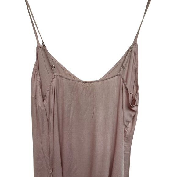 Free People Women's Slip Pale Pink Desert Dazed Rayon Adjustable Large - Picture 4 of 9